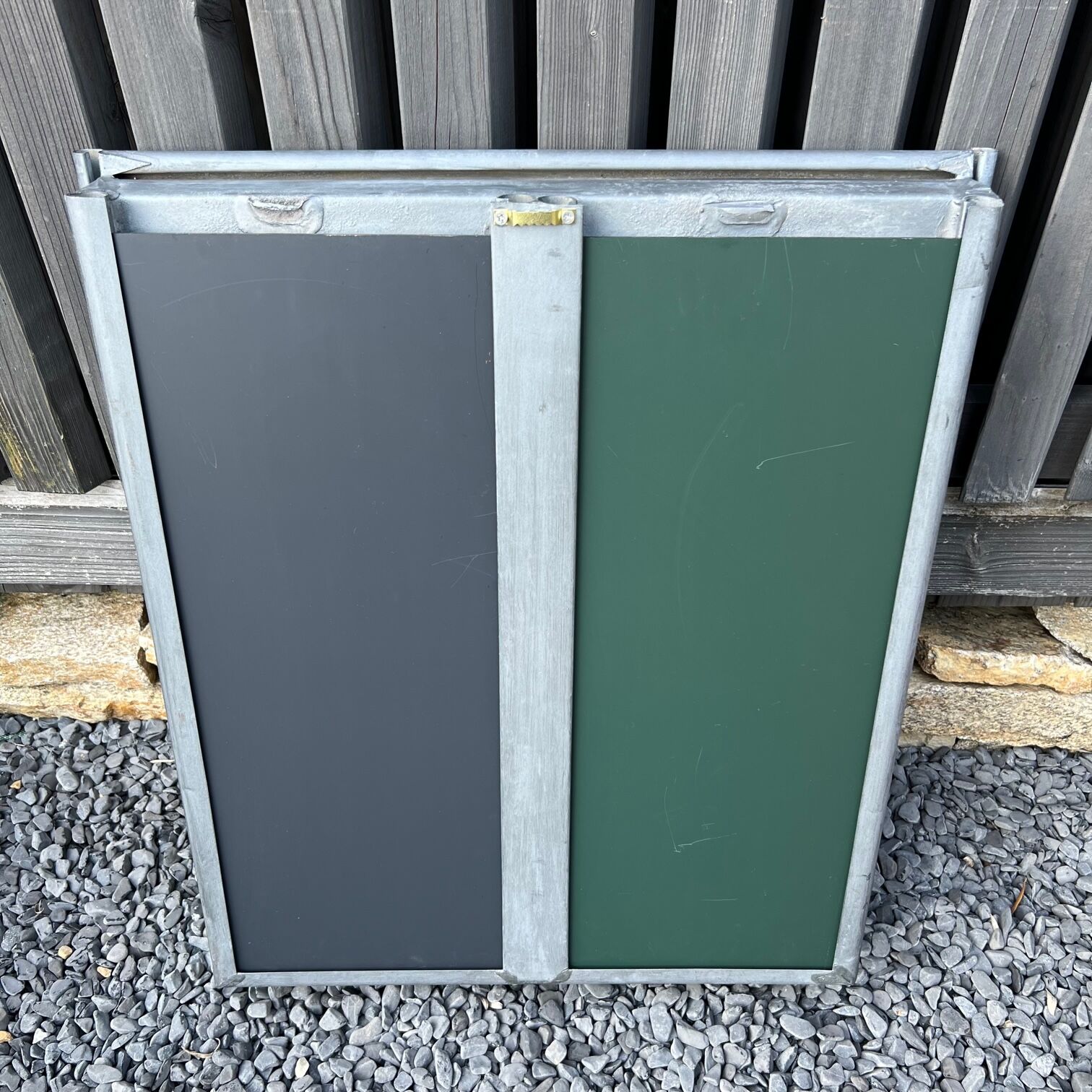 Miroir en zinc