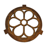 Cast iron bull's eye window