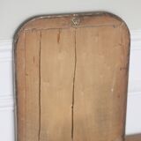 Rare small Louis Philippe mirror (39 x 33 cm), mercury glass, beautiful frame