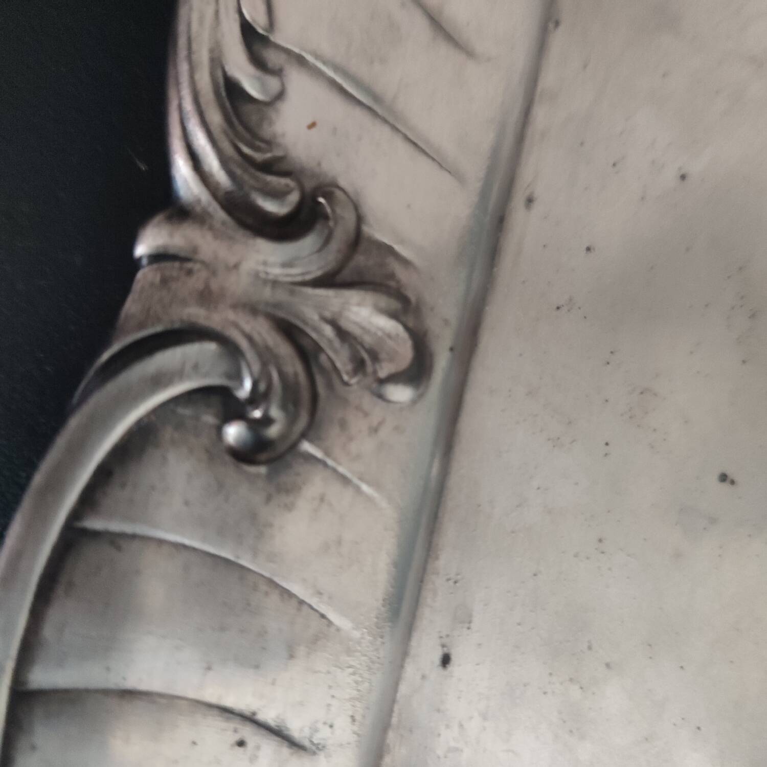 Small Gallia Christofle tray Art Deco motif