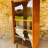 Storage unit/Library with sliding glass doors 1960s