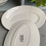 Pair of old dishes digoin