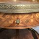 Marquetry-decorated gueridon – 20th century