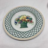 Villeroy & boch basket dessert plate