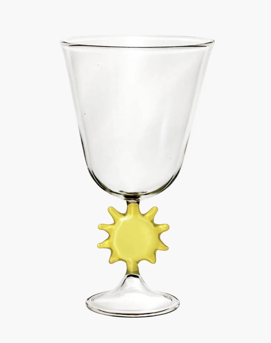 Sun Wine Glass