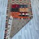 Unique and medium berber kilim, red rug, moroccan kilim, decoration rug