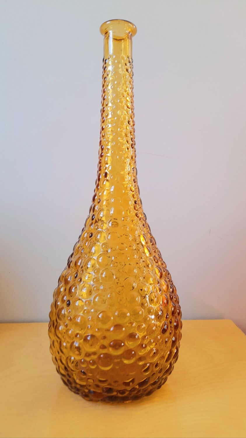 Italian carafe Amber Empoli