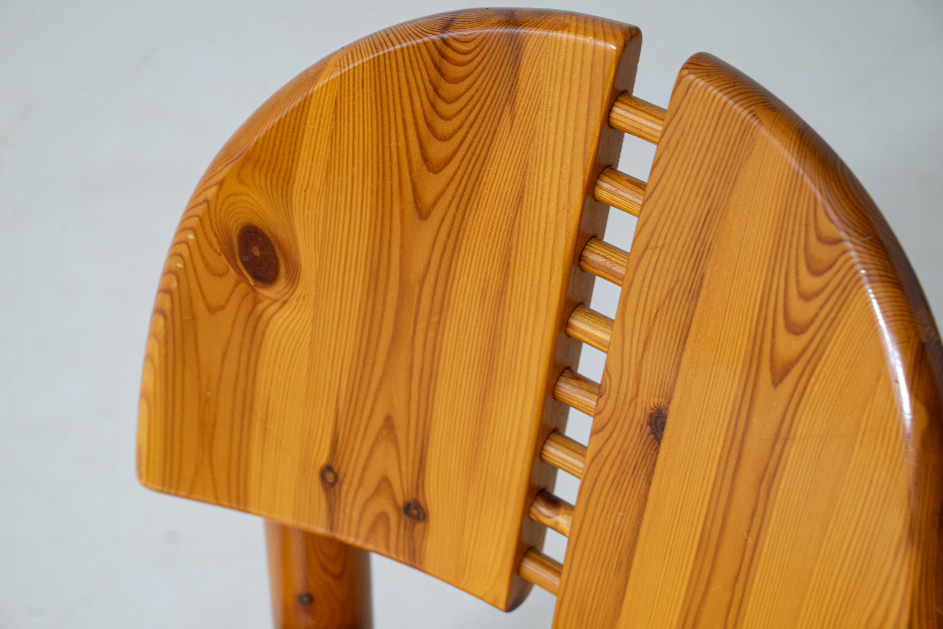 Chaises de salle à manger en pin par Rainer Daumiller
