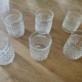 6 whiskey glasses