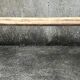 Large wooden bench, red oak, early 20th century.