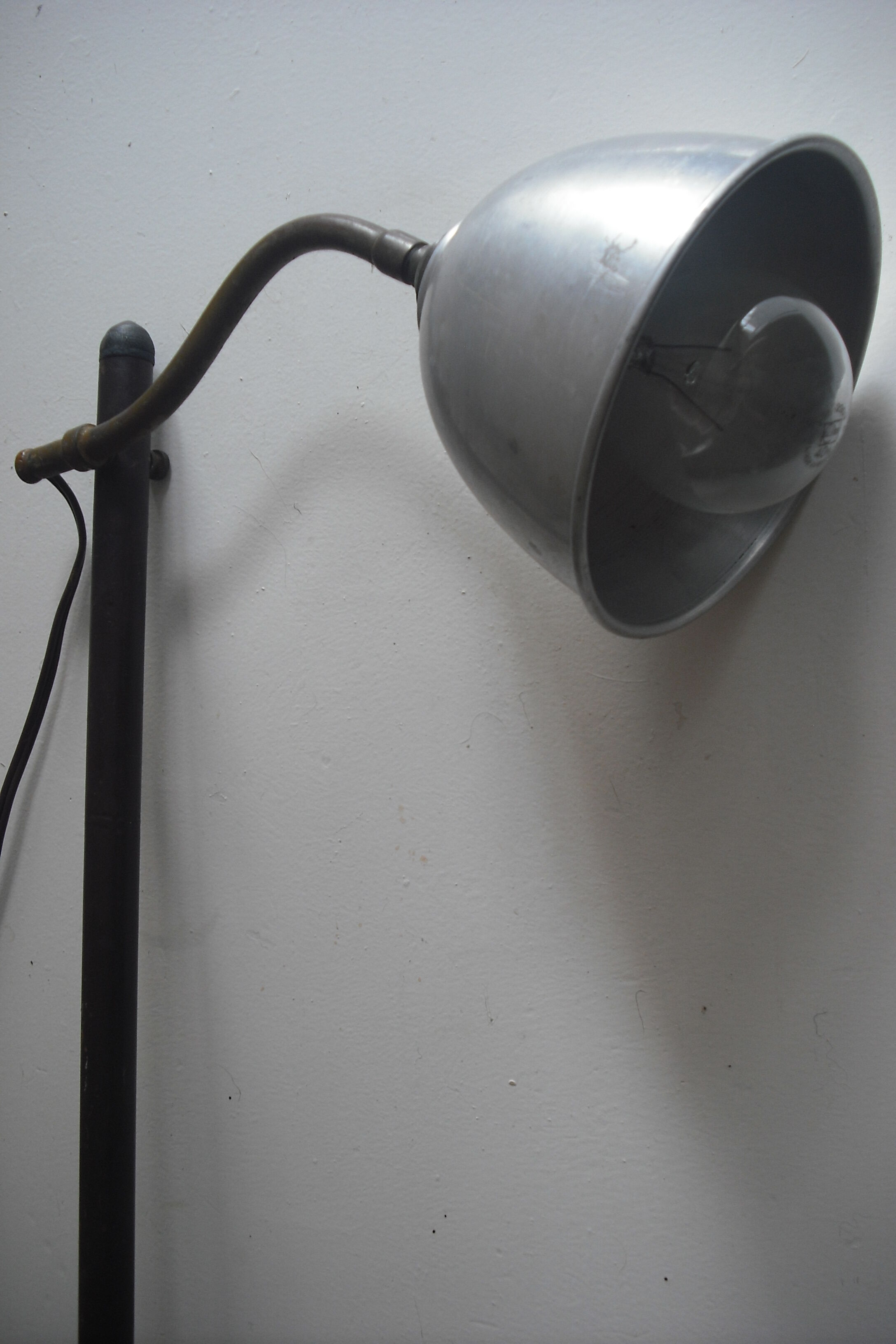 Lamp articulated arm 74 high circa 1930