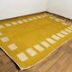 Handmade Moroccan natural wool rug size 1/2 m