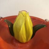Cendrier en verre soufflé
