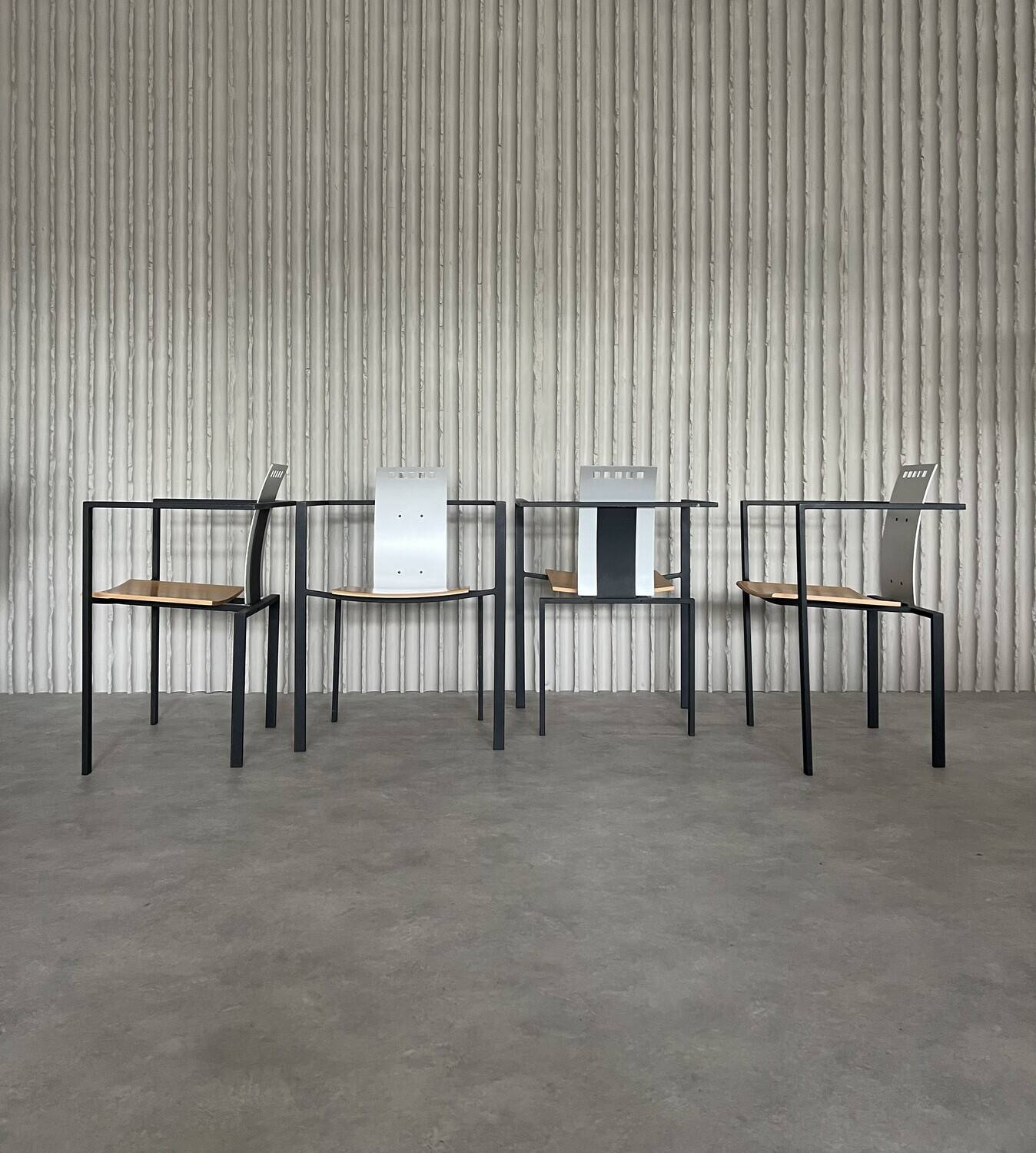 Occasional chairs / dining chairs by Karl Friedrich Förster for KFF