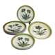 Plates and dish Gien herbarium décor