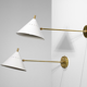 Articulable Diabolo Wall Lamp