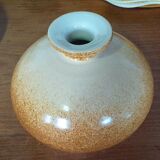 Vase ball soliflore in enamelled sandstone signed Vaser