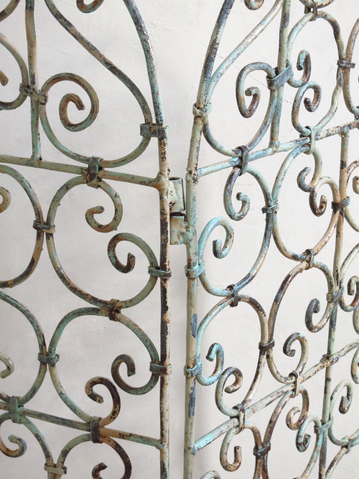 Wrought iron screen