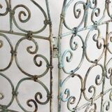 Wrought iron screen