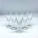 Cinq flûtes à champagne Baccarat