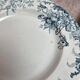 Set of 12 plates Terre de Fer Clairefontaine Cyclamens