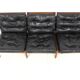 Scandinavian sofa 3 places in leather "Capella" Illum Wikkelso, Denmark, 1960
