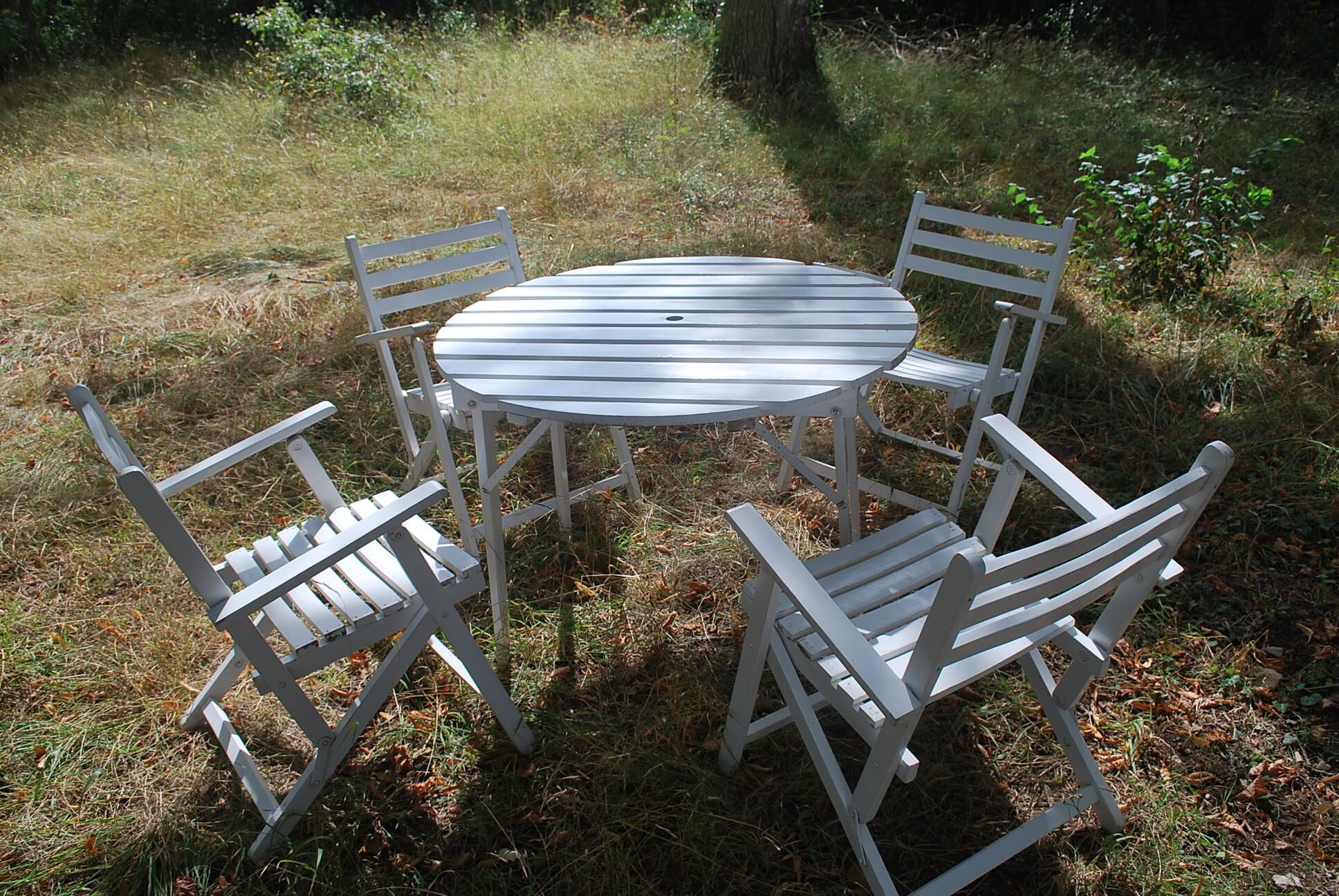Vintage garden furniture