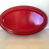 Red oval basket