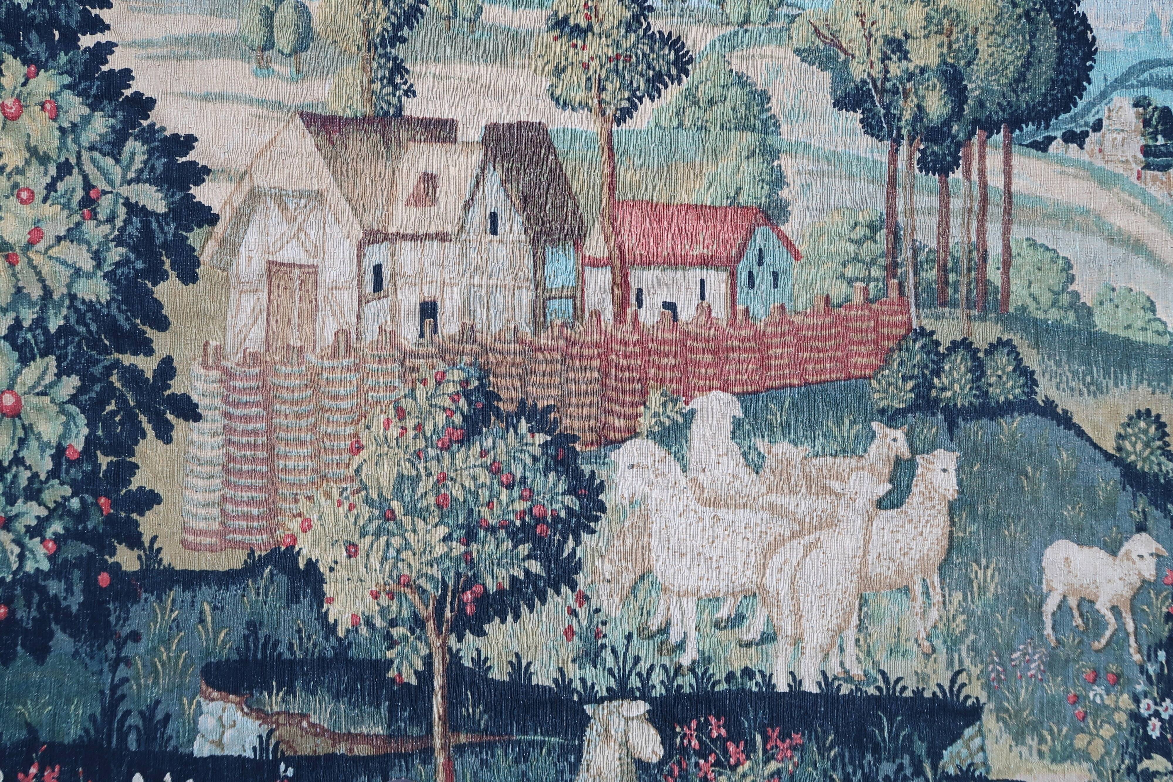 Tapisserie français 20ème siècle 205 X 176 cm