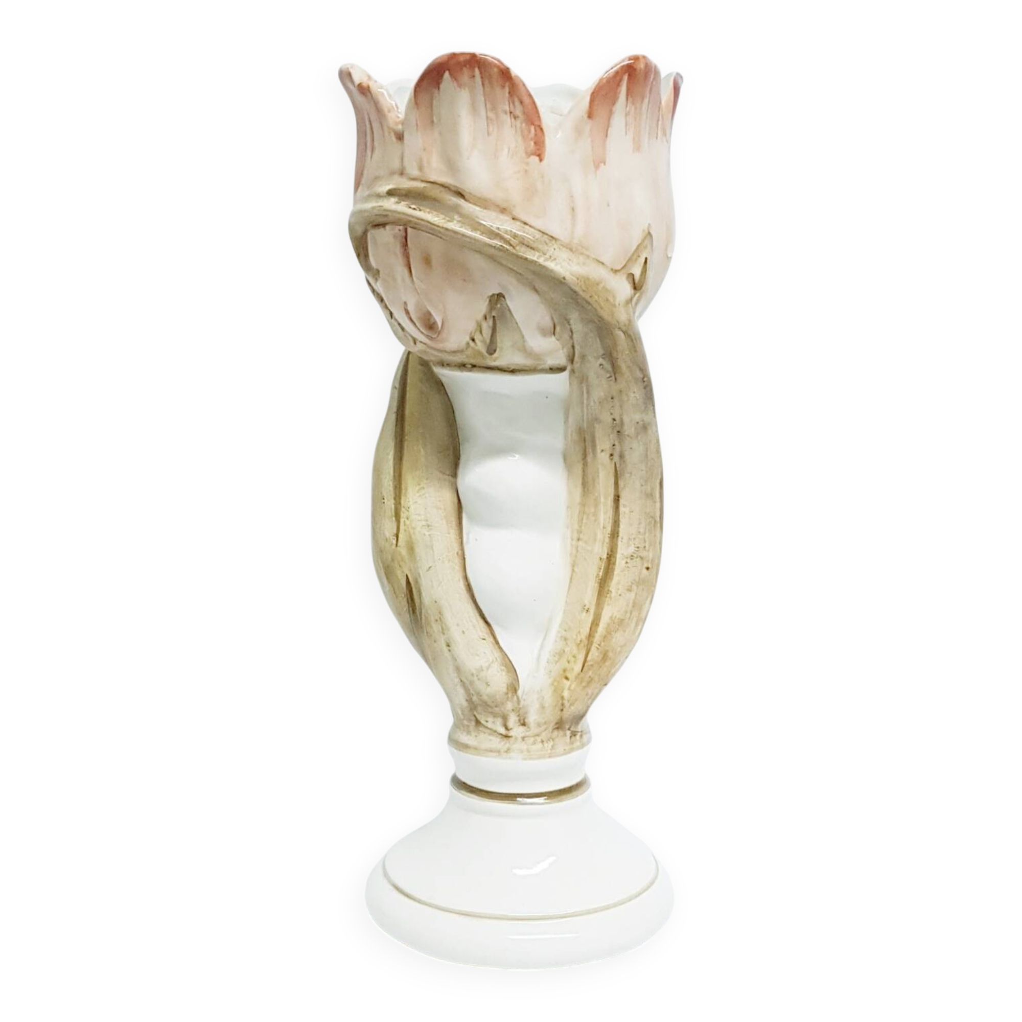 Grand vase à fleurs Capodimonte