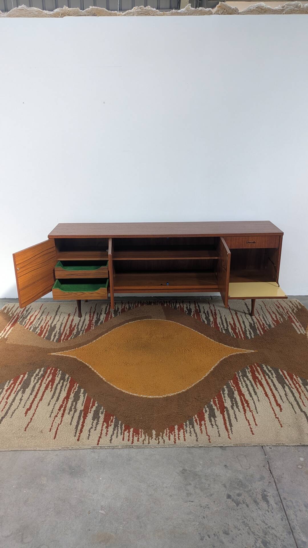 Vintage Scandinavian design sideboard