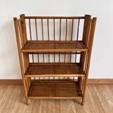 foldable bamboo shelf
