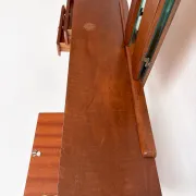 Vintage dressing table with fold-out mirrors, 1950’s