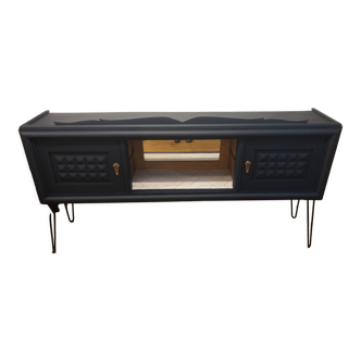 Art Deco blue sideboard