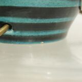 Ceramic lamp base from the Müller workshops in Lucerne Switzerland 1950s
