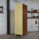 Locker room furniture industrialist peter vintage 1950