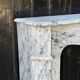 Pompadour model fireplace in blue Turquin marble from around 1880, one pair available.