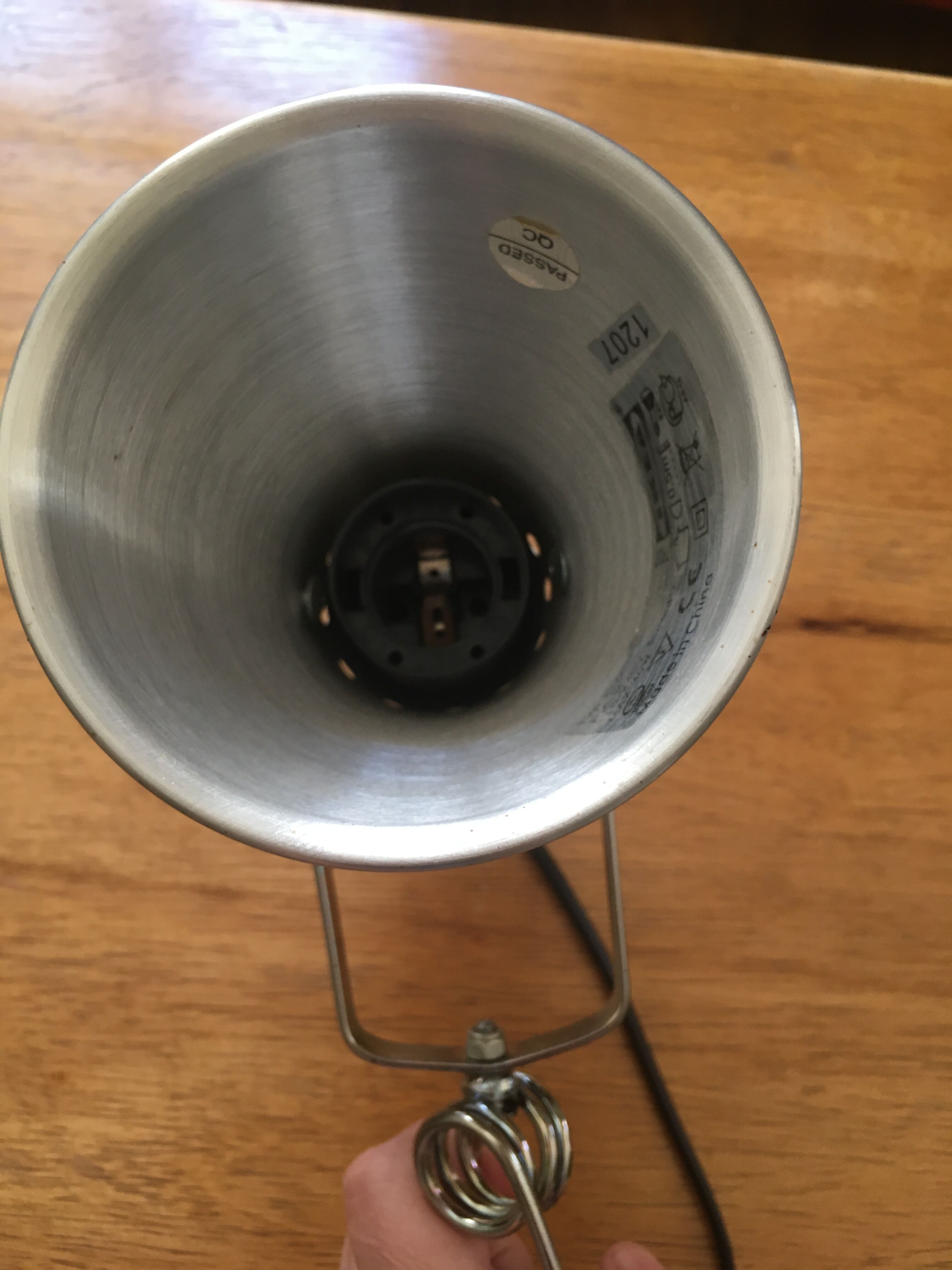 Vintage ikéa clip lamp