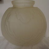 Art deco round vase