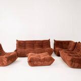 Brown Curduroy Togo set