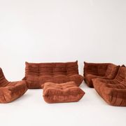 Brown Curduroy Togo set