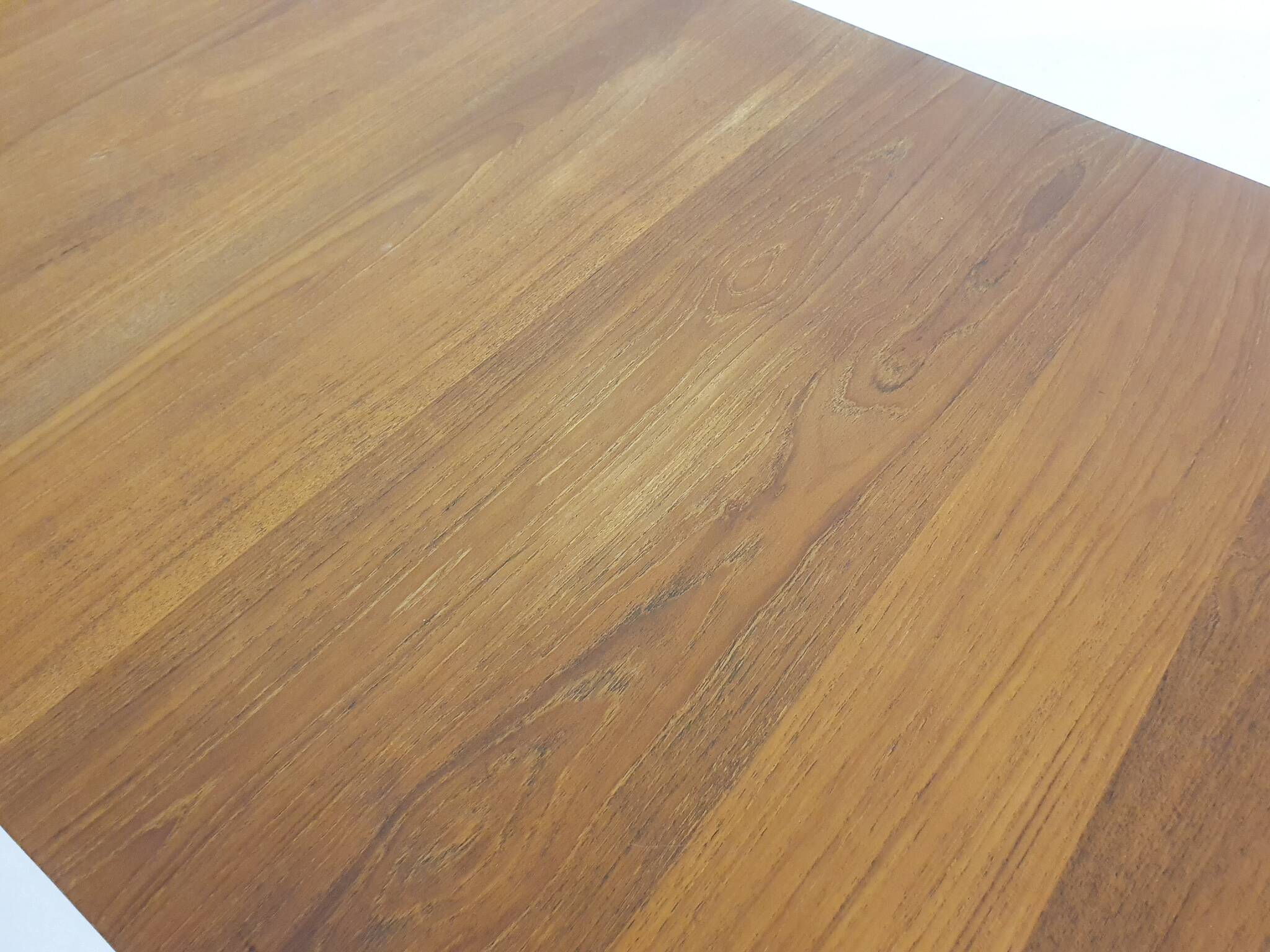 Large teak coffee table by Peter Hvidt and Orla Molgaard Nielsen model FD 575 for France and Son