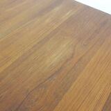 Large teak coffee table by Peter Hvidt and Orla Molgaard Nielsen model FD 575 for France and Son