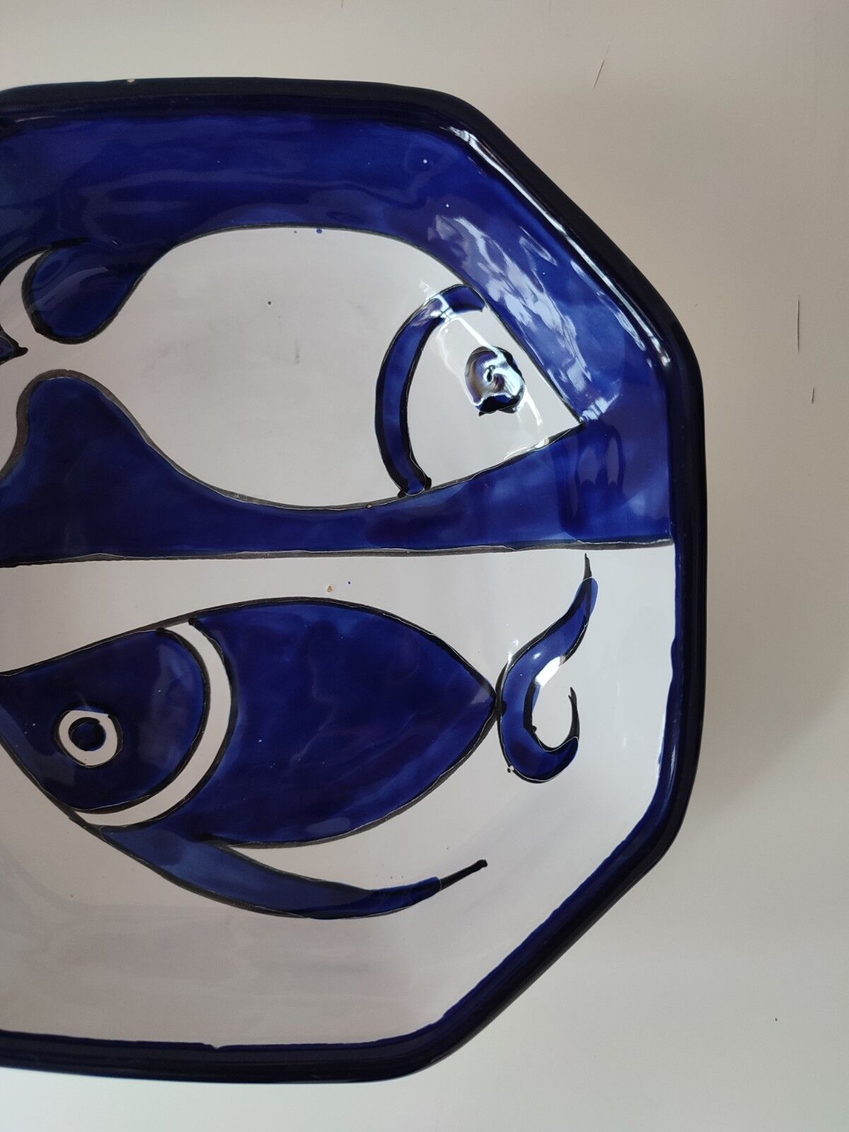Ceramic fish dish