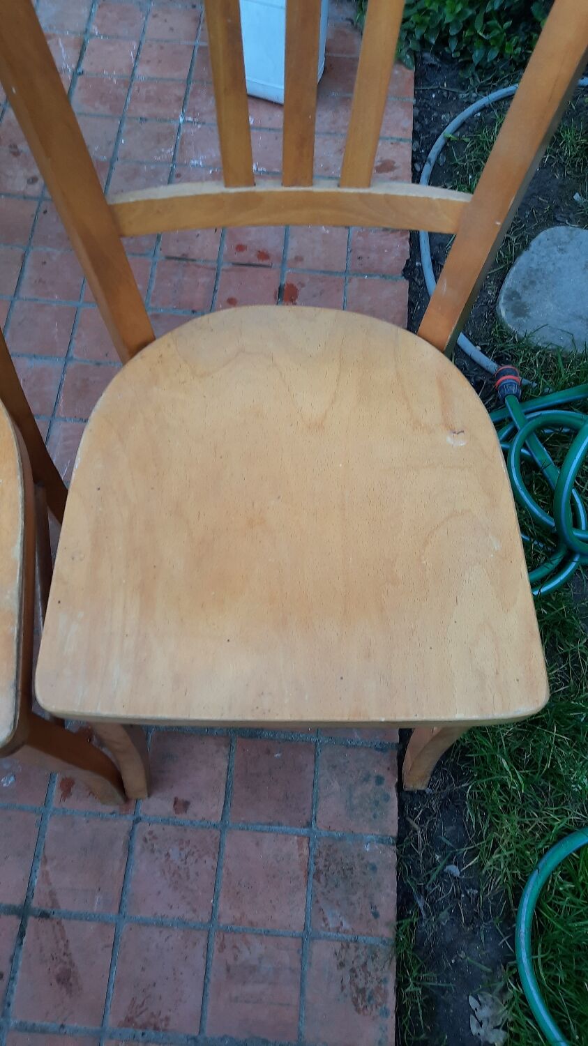 Lot de 8 chaises bistrot
