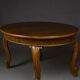 Grande table à manger extensible en chêne, début du 20e siècle