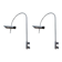 Tharsis wall lights by LP Oliva for Fase 1970
