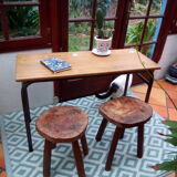 Double school boy desk