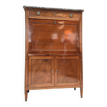 SECRETARY IN MAHOGANY FROM THE LOUIS XVI XVIII CENTURY