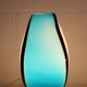 Eglo handblowed glass table lamp - Empori 87756 - Opaline and blue glass